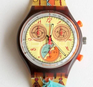 Swatch Chrono 1994 - SCO100 - Dancing Feathers - Nuovo - Imagen 1 de 2