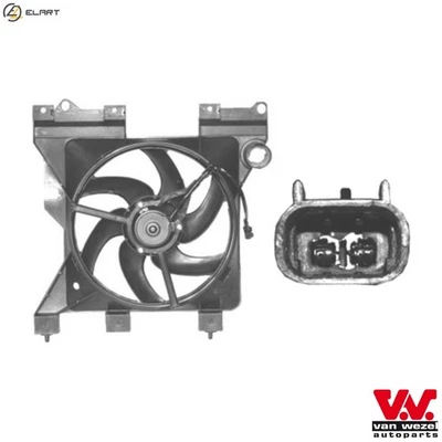 FAN ENGINE COOLING 0956746 FOR PEUGEOT PARTNER/PATAGONICA/URBANA/MPV/ESCAPADE - Image 1 of 4
