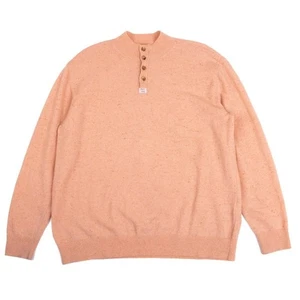 Papas Wool Blend Henley Neck Knit Sweater Size 48M(K-159629) - Picture 1 of 12
