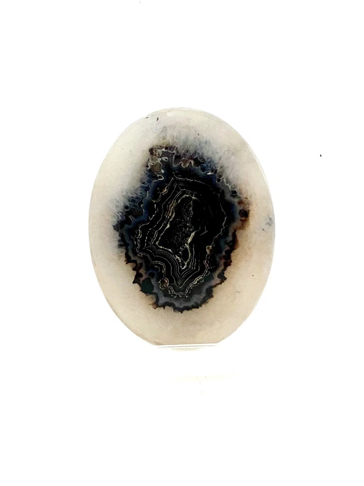 Ónix multicolor natural Druzy Geoda Ágata Ovalada Cabujón - 134.50cts Foto 1 de 1