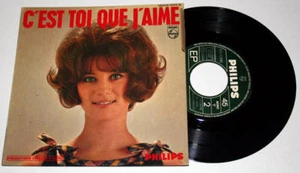 SHEILA : C'est Toi Que j'Aime 7" Disque 45 EP tours vinyle France 60's TBE - Picture 1 of 1
