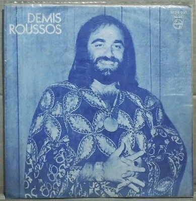 DEMIS ROUSSOS Golden Hits / Exitos De Oro Uruguay Diff Cvr 1976 LP Rare - Image 1 of 4