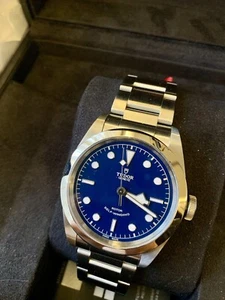 ✅ TUDOR (by Rolex) - Black Bay - Blue Dial - Steel -Automatic NEW-FULL SET ✅ - Picture 1 of 24