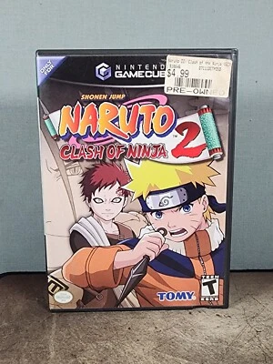 Naruto: Clash of Ninja 2 (Nintendo GameCube, 2006) No Manual - TESTED WORKING  - Image 1 of 4