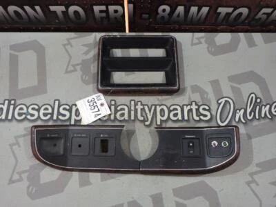 Ford F250 F350 1990 1991 7,5 460 V8 automático 4x4 XLT moldura de tablero de grano de madera OEM Foto 1 de 4