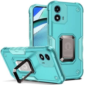 Military Grade Shockproof Hybrid Armor Case with Ring Grip for Motorola Moto G - Picture 1 of 4