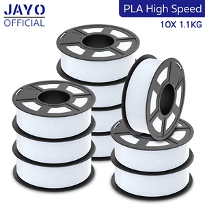 JAYO 10KG Filamento stampante 3D alta velocità PLA bianco 1,75 mm 600 mm/s alto fluido - Foto 1 di 9