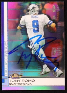 Tony Romo Signed 2009 Topps Finest Refractors #41 (PSA) 2nd Year Card - Picture 1 of 2