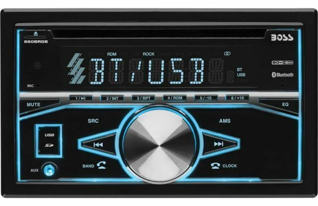 Boss 660BRGB CD Car Player