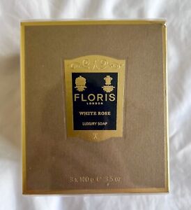Floris London - White Rose Luxury Soap 3x100g