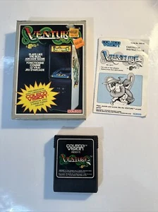 Venture (Colecovision, 1982) Complete In Box W Manual Tested Working COLECO - Picture 1 of 14