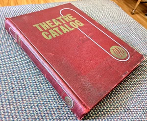 Rare Hardback - THEATRE CATALOG 1945 - Plus Bonus Blueprint - FAST SHIPPING - Picture 1 of 10