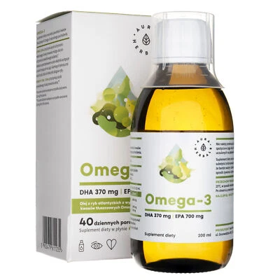 Aura Herbals Omega-3 DHA EPA - 200 ml