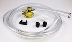 Fumoto F106S Oil Drain Valve with Heavy Duty 5' Hose Kit for Fumoto S/SX Nipple - Picture 1 of 2