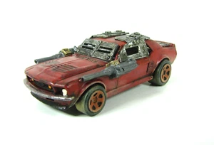 Gaslands 67 Ford Mustang GT Custom Hot Wheels Diecast 1/64 Mad Max AutoKill - Picture 1 of 8
