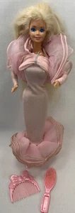 Perfume Pretty Barbie Loose Ring Comb Dress Shoes 1987 Accessories 80's Doll - Picture 1 of 12