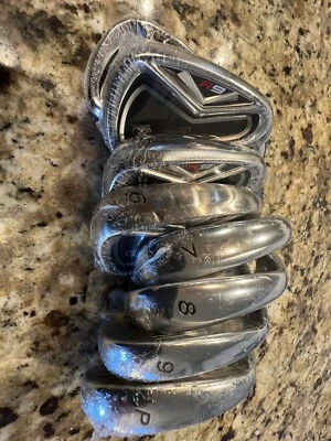 NEW TaylorMade Tour Issue R9 TP 3-pw cavity back irons heads - Image 1 of 4