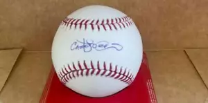 CARLOS PENA RED SOX/RAYS SIGNED AUTO M.L. BASEBALL BECKETT AUTH - Picture 1 of 2