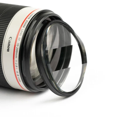 77mm Linear Glass Prism 3 Division Foreground Blur Camera Special Effects Filter - Image 1 of 4