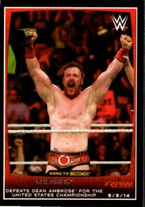 2015 Topps WWE Road to Wrestlemania #16 Sheamus - Picture 1 of 2