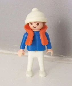 PLAYMOBIL (Z367) MER - Petit Garcon Bleu Gilet Sauvetage Voilier 3138 Zodiac - Imagen 1 de 1