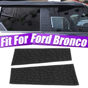Car Pillar Post Door Window Trim Sticker Cover Trims For Ford Bronco 2021-2023 - Picture 1 of 13