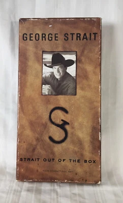 George Strait, Strait Out Of The Box, 4 CD Set & Book with Bio & Comments - Image 1 of 4