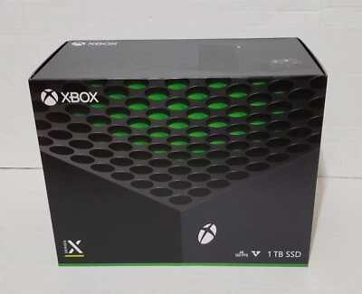 Microsoft Xbox Series X 1TB Video Game Console Black New in Sealed - Image 1 of 4