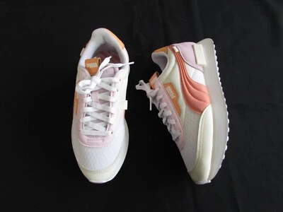 Puma Sneaker Women Future Rider Pastel /Orange Athletic Shoes Synthetic Sz 7.5 M - Image 1 of 4