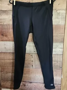 Road Runner Womens Pro Velocity Running Leggings Black Stretch Size M-L - Picture 1 of 4