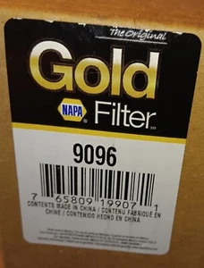 Napa Gold 9096 Cabin Air Filter Sealed New Old Stock from Shop - Foto 1 di 1