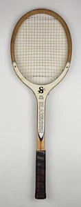 Raqueta de tenis Slazenger Viking 1749 - 4 5/8" raqueta de madera vintage Japón - Imagen 1 de 21