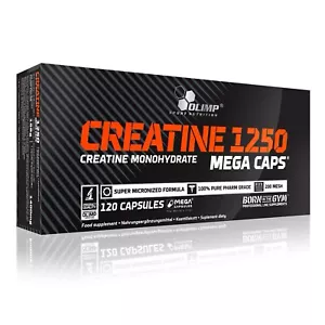 Kreatin | Olimp CREATINE Mega Caps 1250 Kreatin Monohydrat 120 Kapseln - Bild 1 von 1