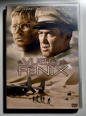 EL VUELO DEL FÉNIX - DVD - JAMES STEWART - RICHARD ATTENBOROUGH - SUPERVIVENCIA - Imagen 1 de 2
