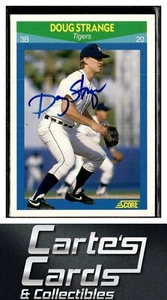Doug Strange 1990 Score Rising Stars #63 Tigers TTM/IP Signed Autographed - Picture 1 of 2