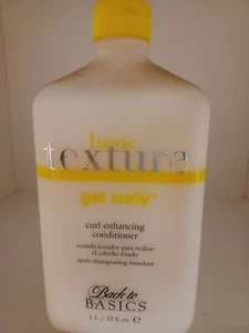 Back to Basics by Graham Webb Basic Texture Curl Enhancing Conditioner 33oz - Picture 1 of 1