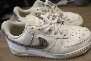 Nike Snake Skin Air Force 1 Size 7.5 - Picture 1 of 9