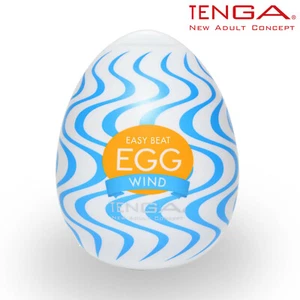 TENGA EGG WIND - Male Toy Stroker, Silikon Ei zur Penisstimulation - Bild 1 von 4