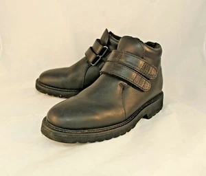 Fin & Feather Herren 4" Doppelriemen schwarz US Größe 10E2 $132 - Bild 1 von 10