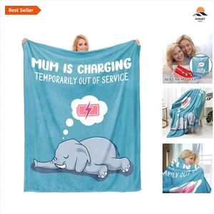 Mothers Day Blanket for Mum - 60"x50" Durable Polyester Gift for Birthday & Home - Picture 1 of 9