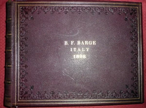 Magnificent 19th C Album of Albumen Prints of Florence by Giacomo & Carlo Brogi - Picture 1 of 12