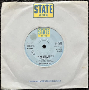 Delegation – You've Been Doing Me Wrong / Baby You're My Mystery 7'' 1977 VIDEO - Picture 1 of 6