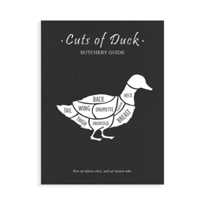 Stampa su Tela su Carta Poster o Quadro Rogan Mark  Butchery Duck - Imagen 1 de 2