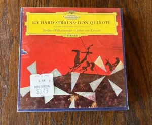Richard Strauss Don Quixote DGG DGC 9009 Reel to Reel 7.5 IPS Sealed New - Imagen 1 de 3