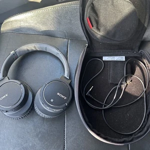 Sony MDR-ZX770BN Cuffie Bluetooth con cancellazione del rumore (Nero) con custodia - Foto 1 di 10