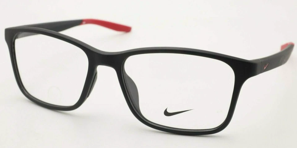Eyeglasses Nike 7117 006 Matte Black/gym Red