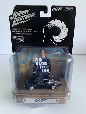 Johnny Lightning 007 NO TIME TO DIE Collectible Tin Display 1987 ASTON MARTIN V8 - Image 1 of 4