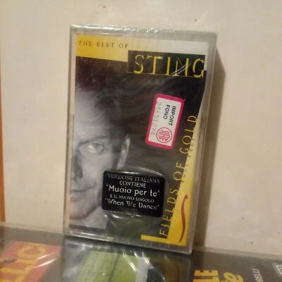 Fields Of Gold The Best Of Sting Inernational MC K7 Tape Nuovo - Immagine 1 di 2