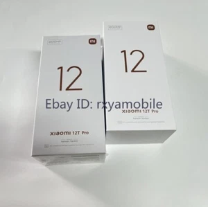 Original Xiaomi 12T Pro 5G 256GB 12GB RAM Dual SIM 5000mAh 200MP 6.67"New Sealed - Afbeelding 1 van 18