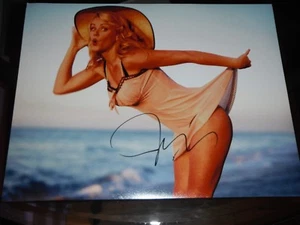 JENNY MCCARTHY SIGNED ON THE BEACH 11X14 - Picture 1 of 1